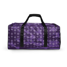 Load image into Gallery viewer, Purple tie dye C.Y.C Duffle bag