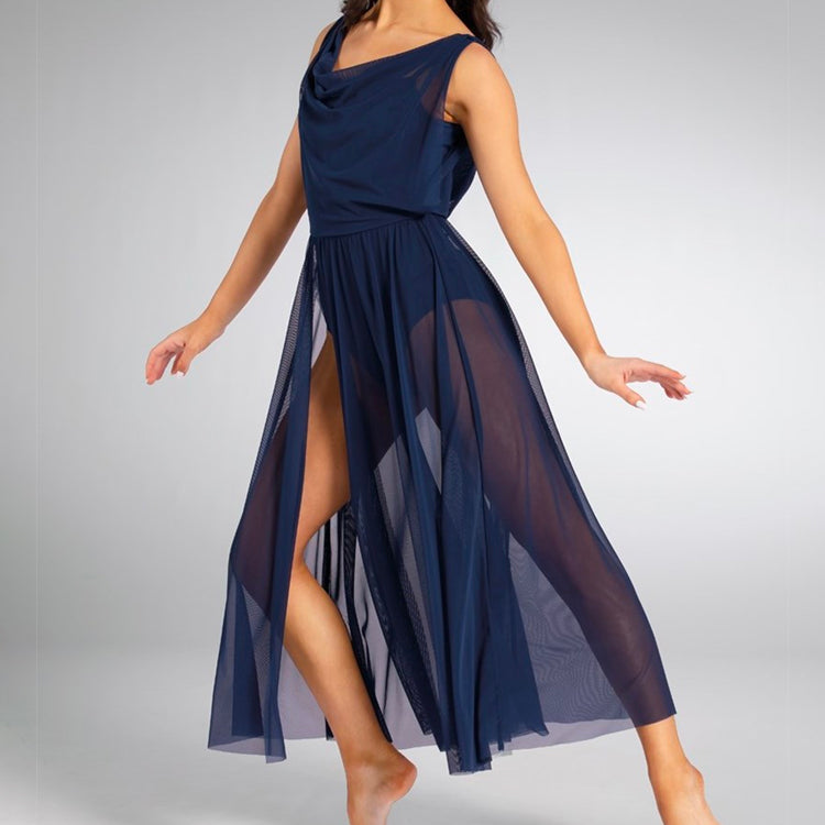 Matte Jersey Wrap Dress - Balera Performance - Product no longer