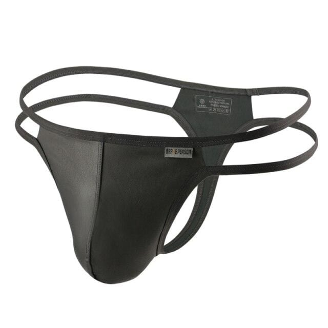 Glossy Double String Thong – Modern Undies