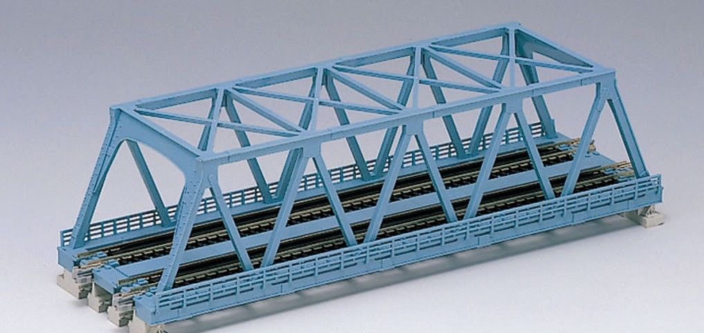 n scale truss bridge