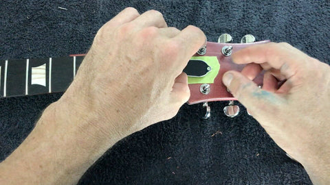 installing truss rod cover