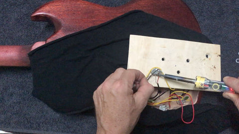 connecting the pickup wires