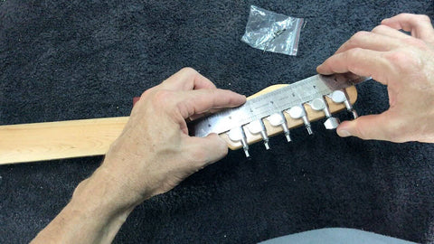 installing the first and last tuners