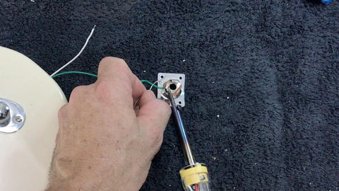 connecting the input jack