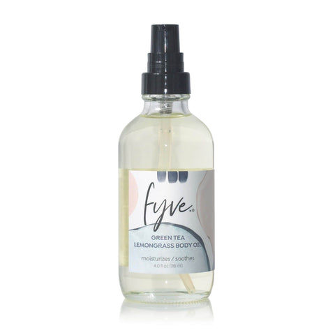 Green Tea Lemongrass Body Oil by Fyve