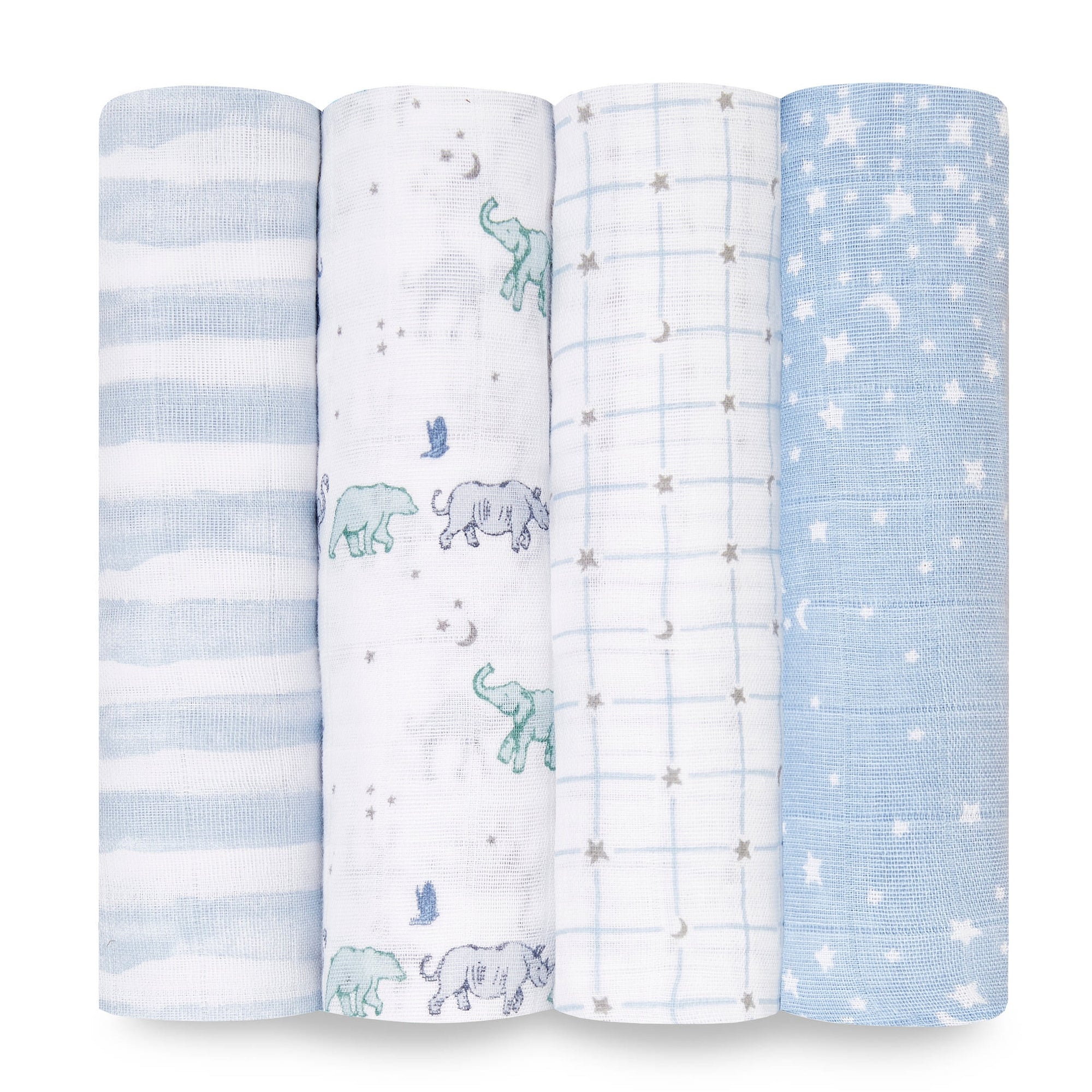 aden + anais now + zen classic 4pk swaddles