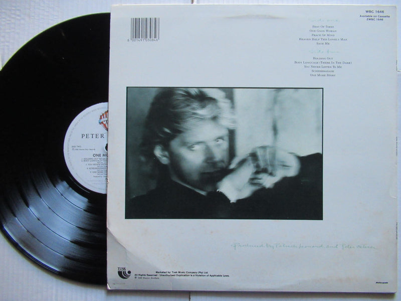 Peter cetera one more LP story レコード 洋楽 | alirsyadsatya.sch.id