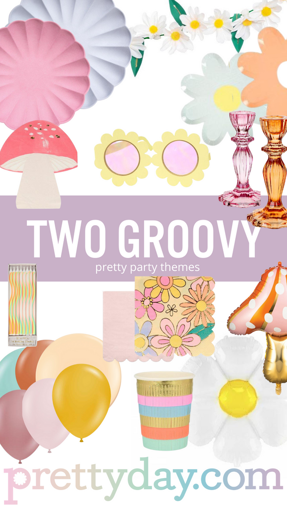 Two groovy birthday party