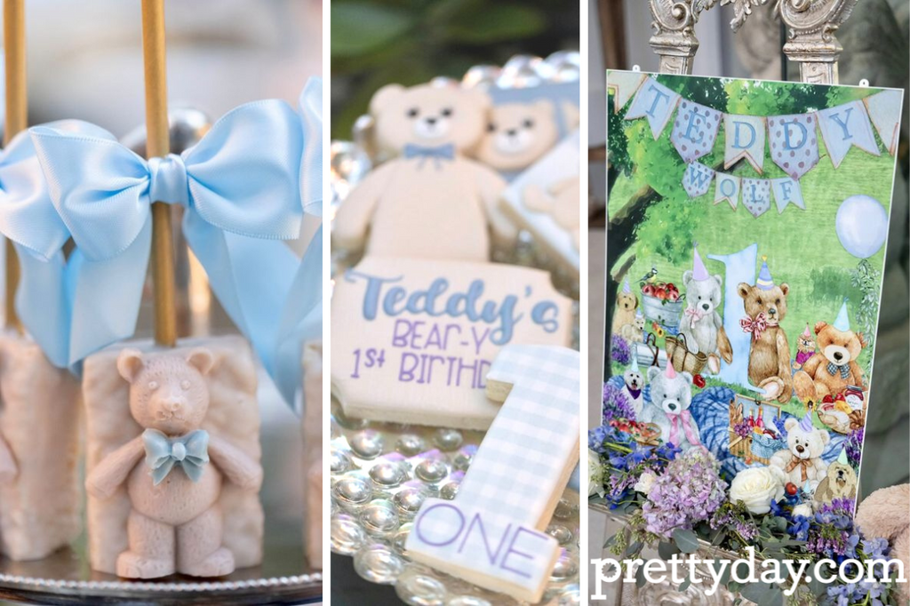 teddy bear birthday theme