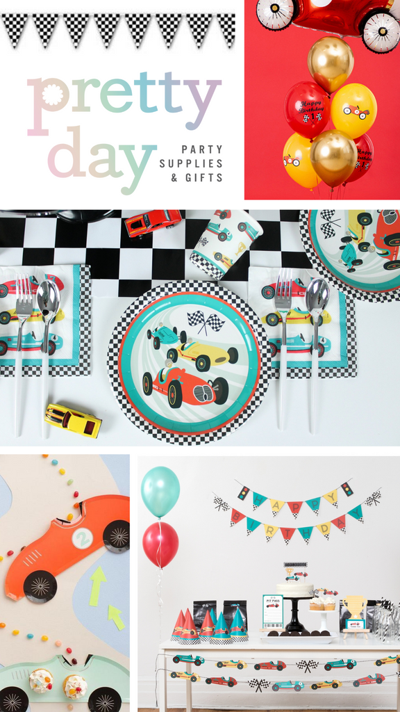 Two fast birthday party supplies