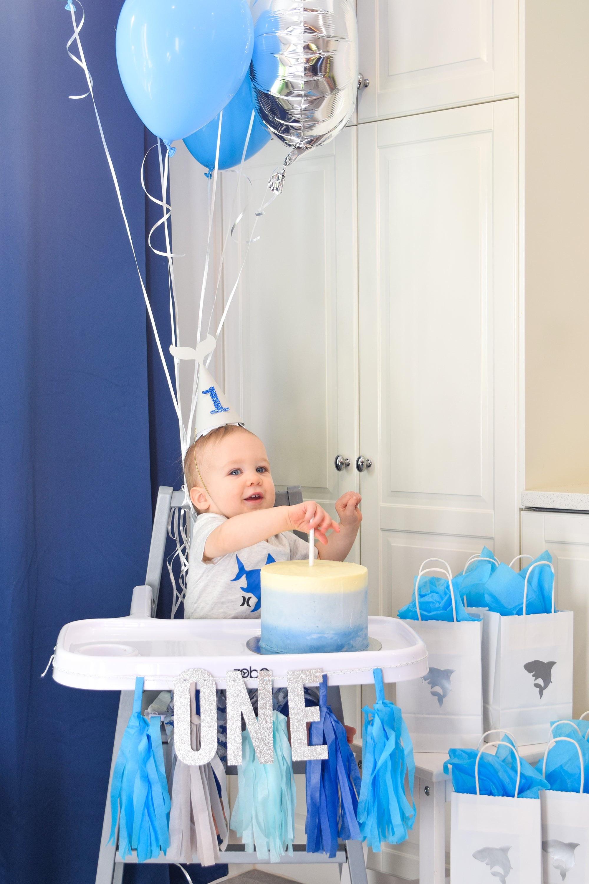 A Baby Shark First Birthday - In Pursuit of Chic
