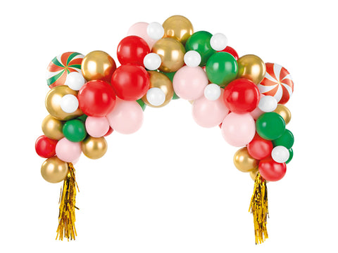 christmas balloon garland