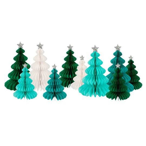 honeycomb christmas tree pack