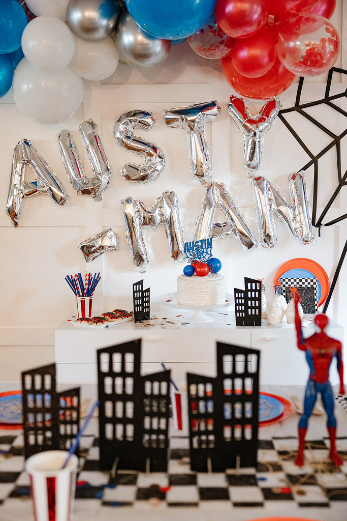 spiderman birthday decorations