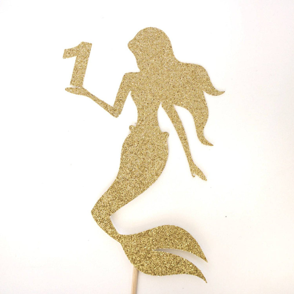 mermaid and cake clipart