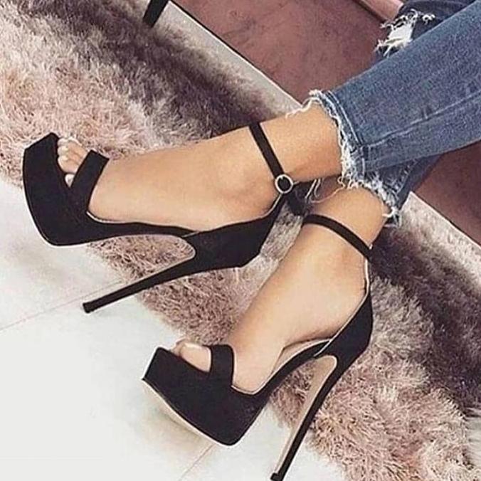 sexy ankle strap shoes