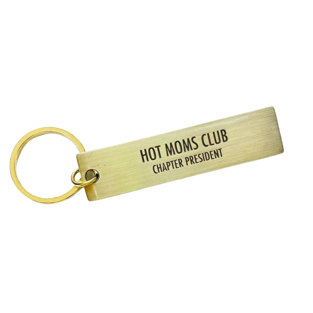 Hot Moms Club Keychain – Days with Gray