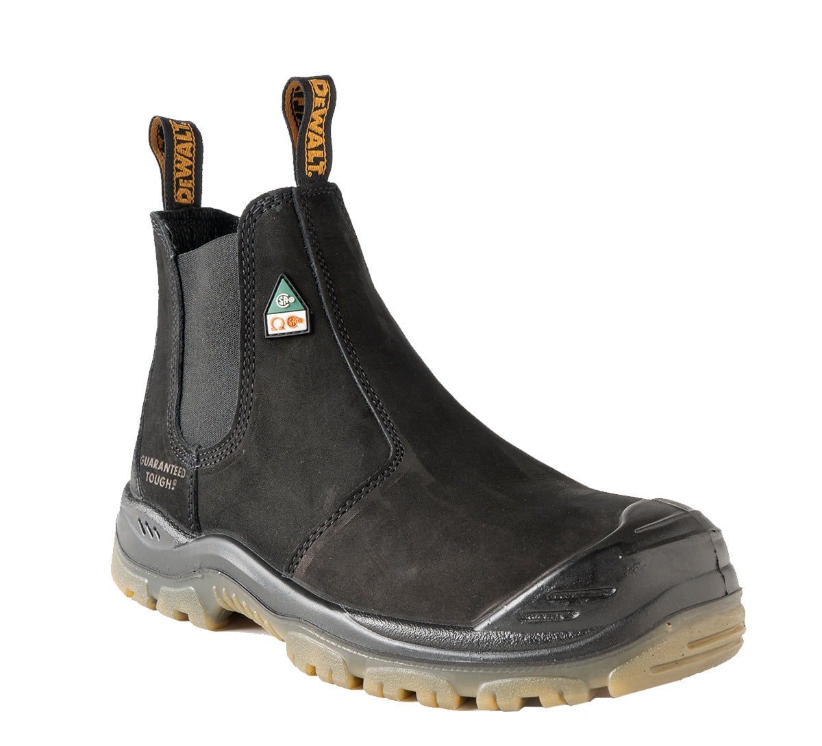 black dewalt safety boots
