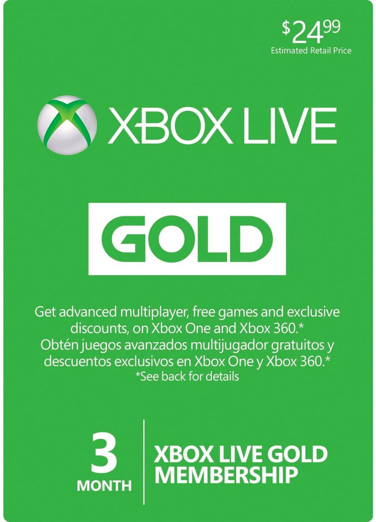 buy xbox live gold membership