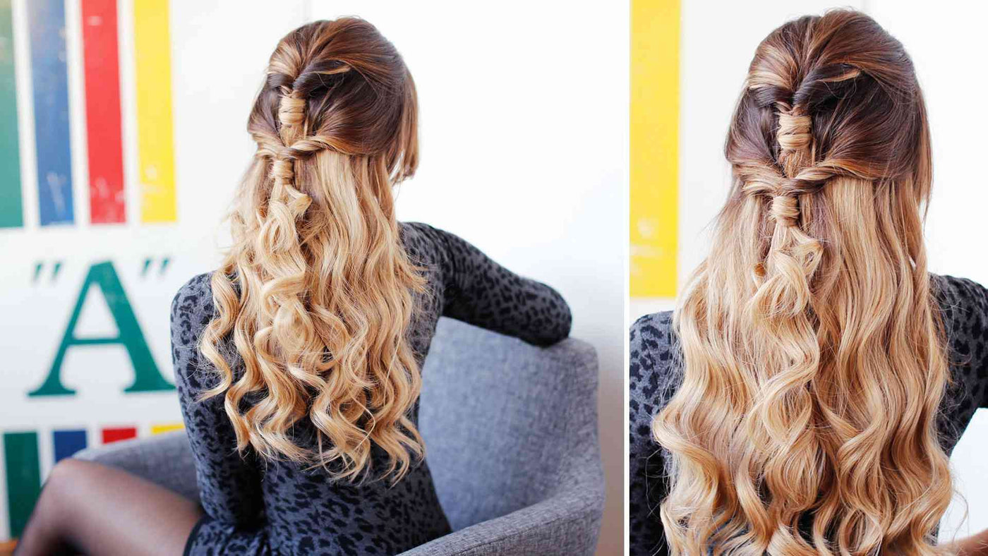 2 easy holiday hairstyles  Twist Me Pretty