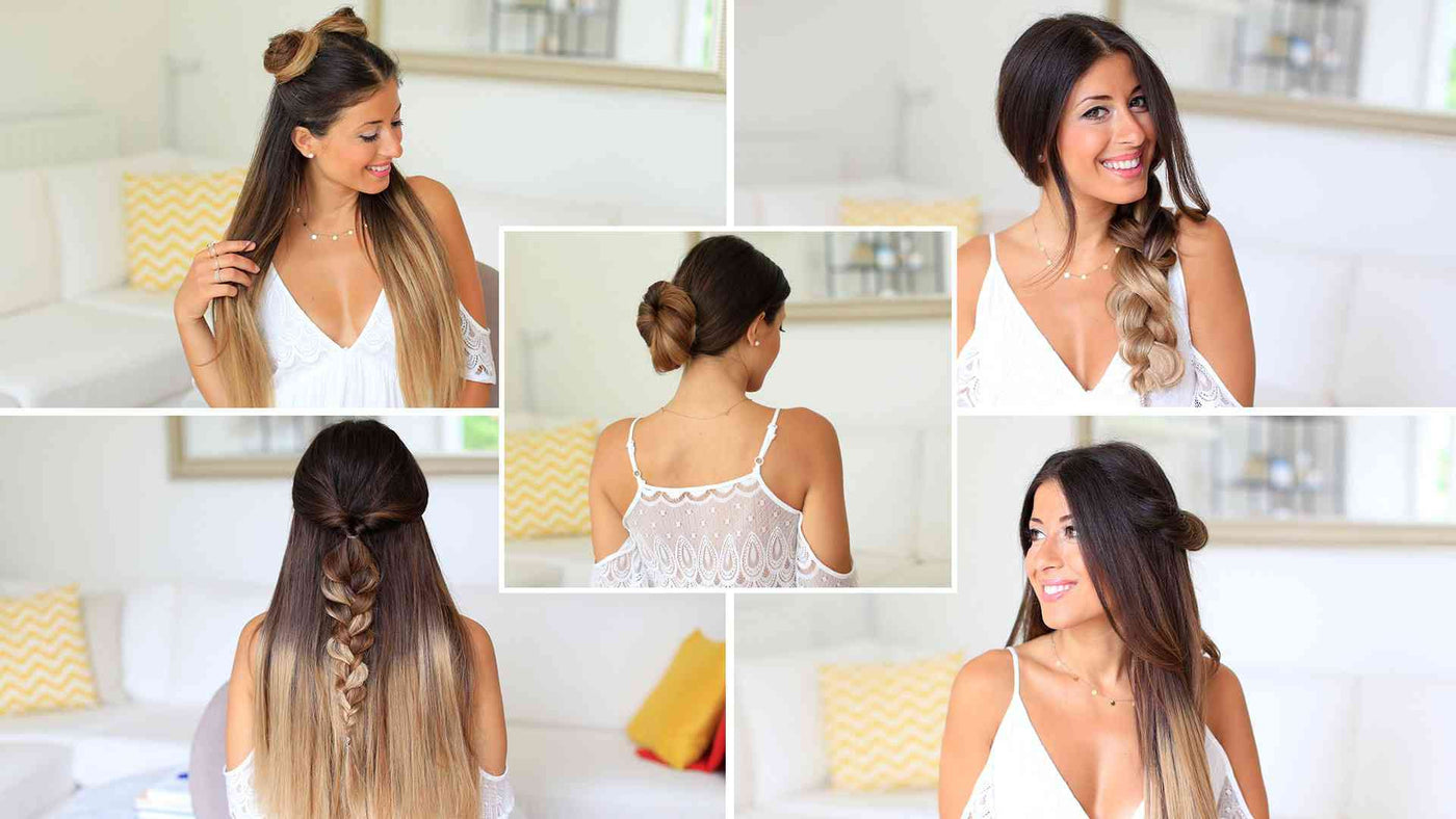 40 Easy Hair Tutorials For long and short hair  Craftionary