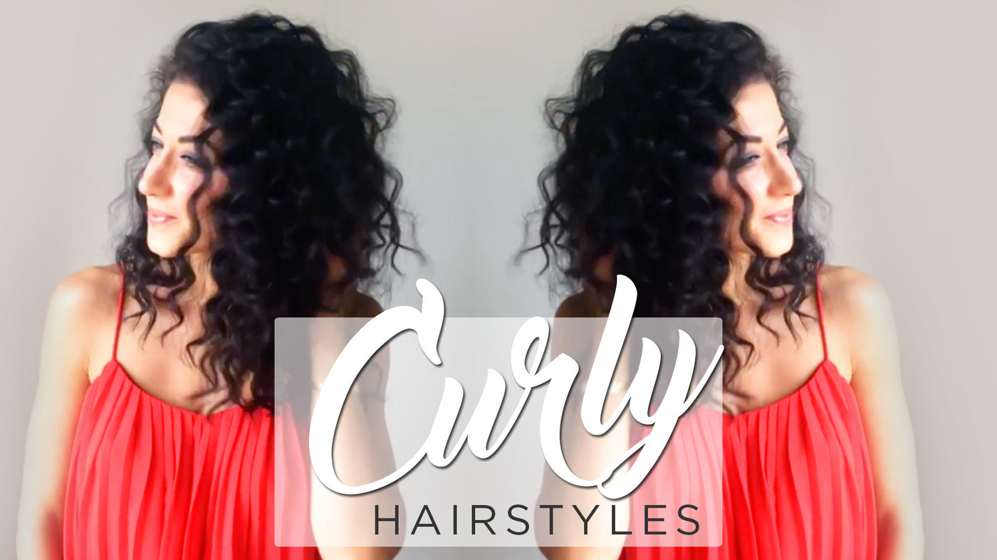 Easy Hairstyles For Curly Hair Tips Luxy Hair