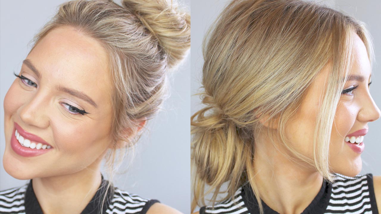 12 Easy Messy Buns You Can Do in Under 5 Minutes  Terrific Tresses