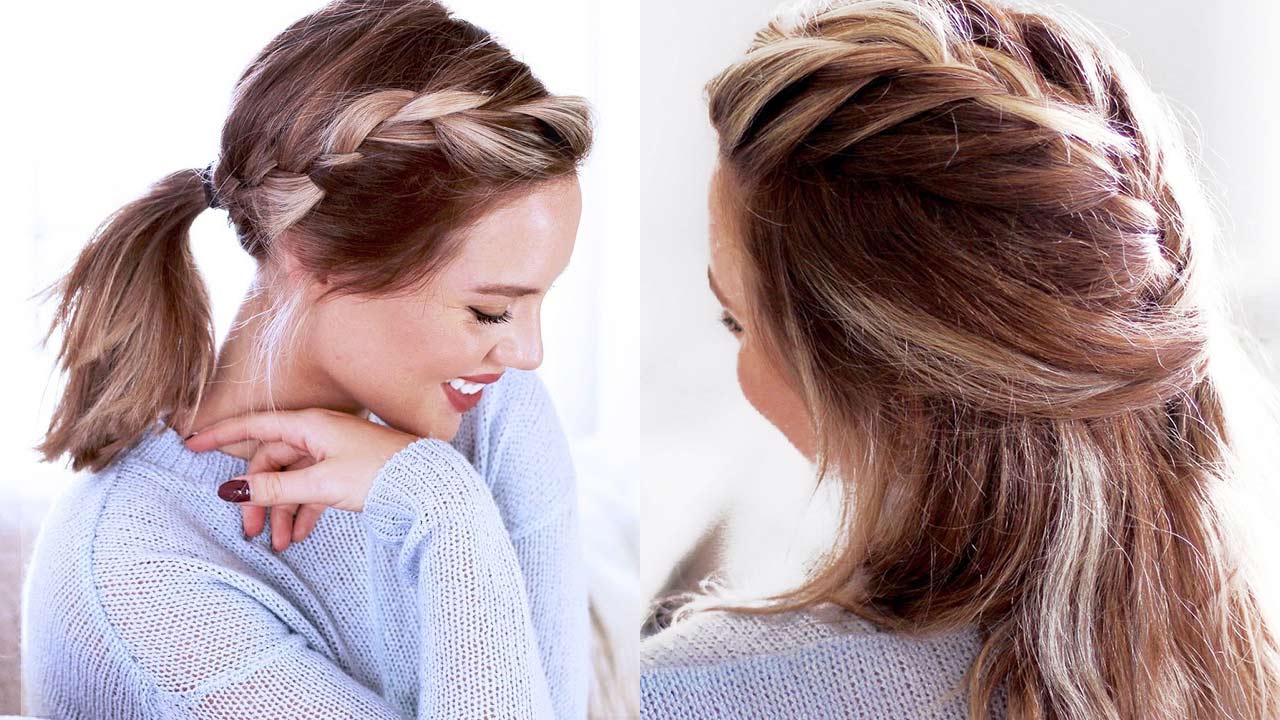 Wrapped Braid  Easy Hairstyles  Cute Girls Hairstyles