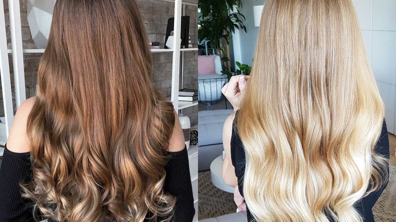 Balayage Highlights New York City  Balayage is a French word meaning to  sweep   Brown blonde hair Brunette hair color Hair color ideas for  brunettes balayage