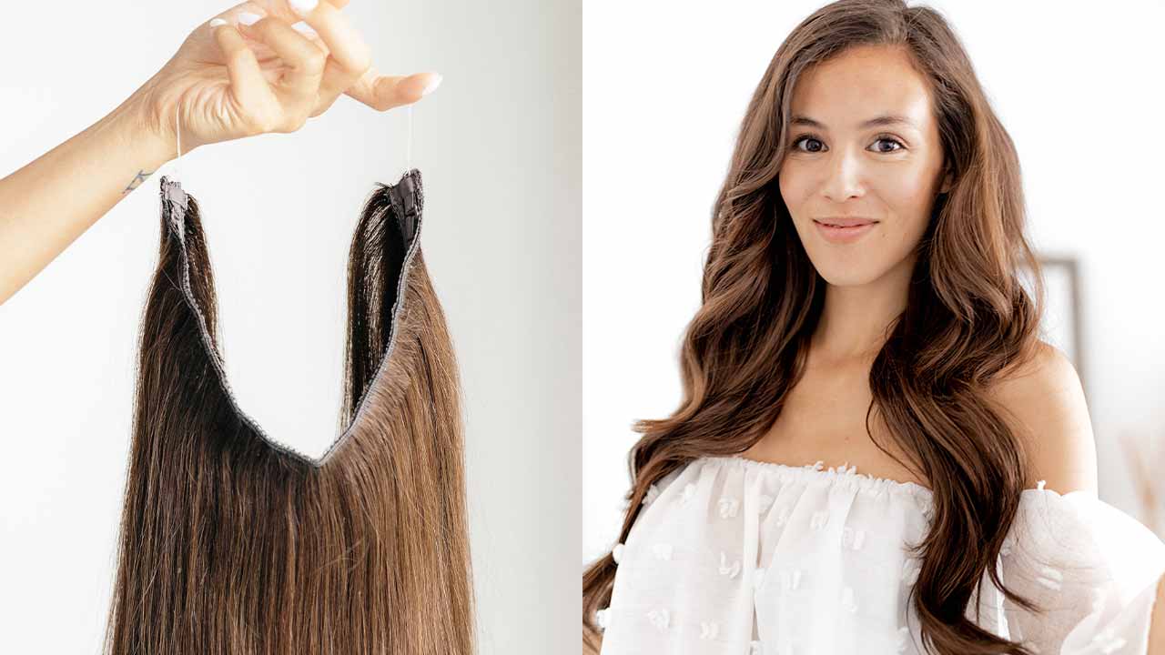 What are Halo Hair Extensions: All of Your Questions Answered. - Luxy® Hair