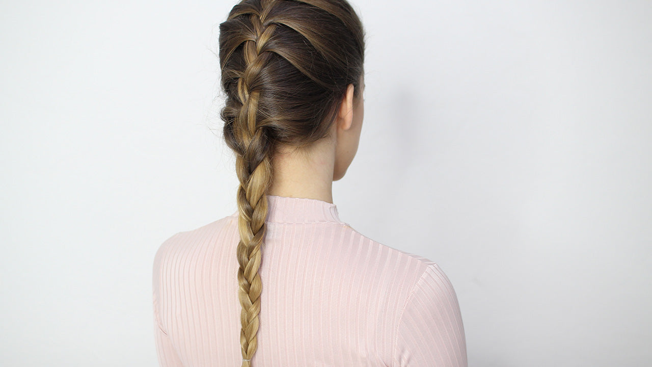How To Do A French Braid On Short Hair  Poor Little It Girl