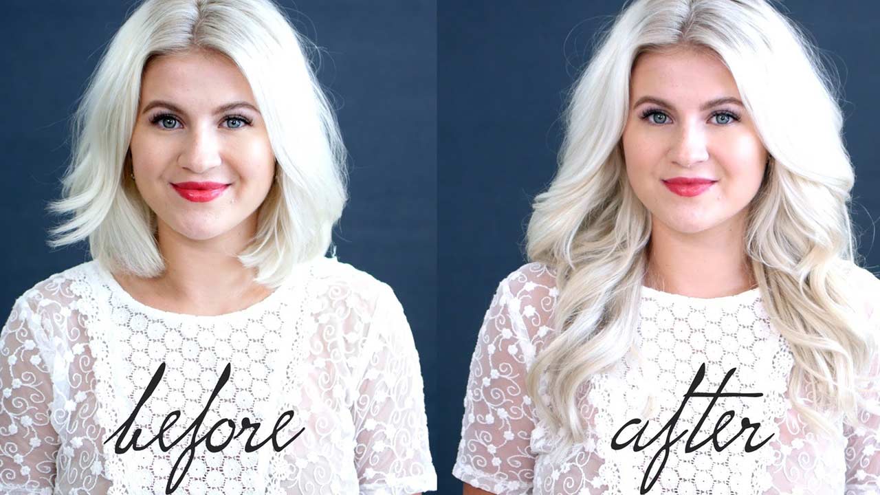 How To Blend Hair Extensions With Short Hair Luxy Hair