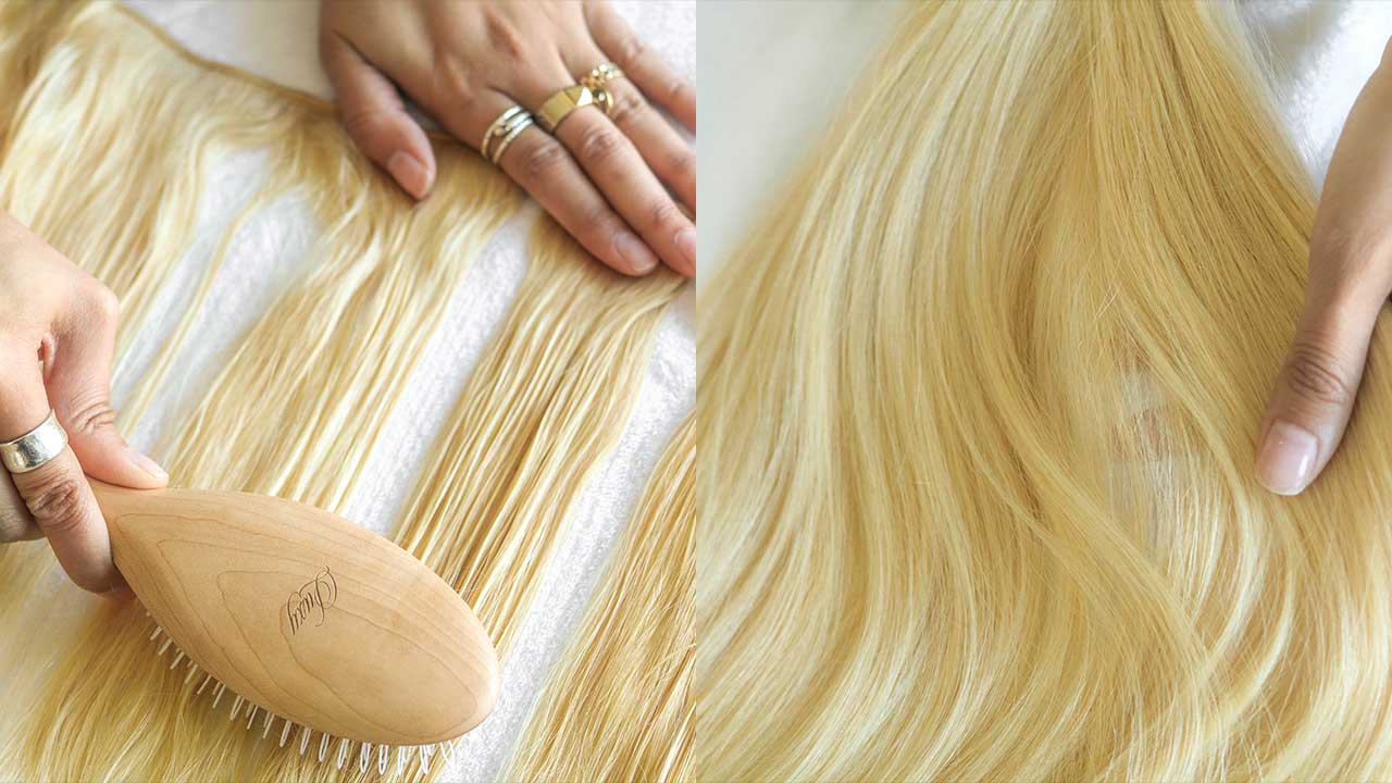 4 Ways To Air Dry Hair Extensions