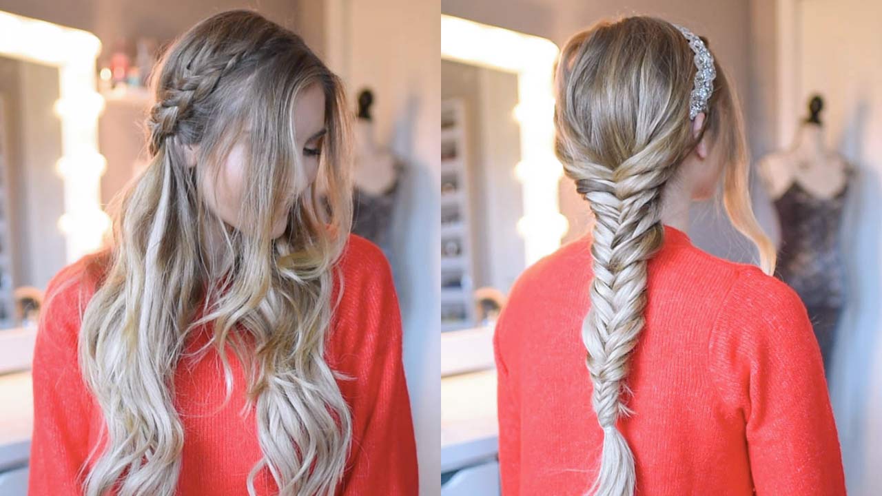 Holiday Party Hairstyles 3 Easy Holiday Hairstyles Luxy