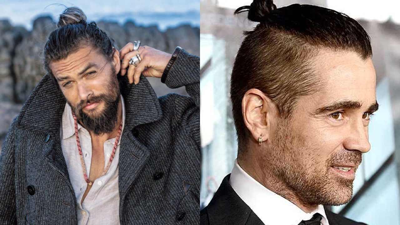 40 Types of Man Bun Hairstyles  Gallery  How To  Long hair styles men Man  bun hairstyles Long curly hair men