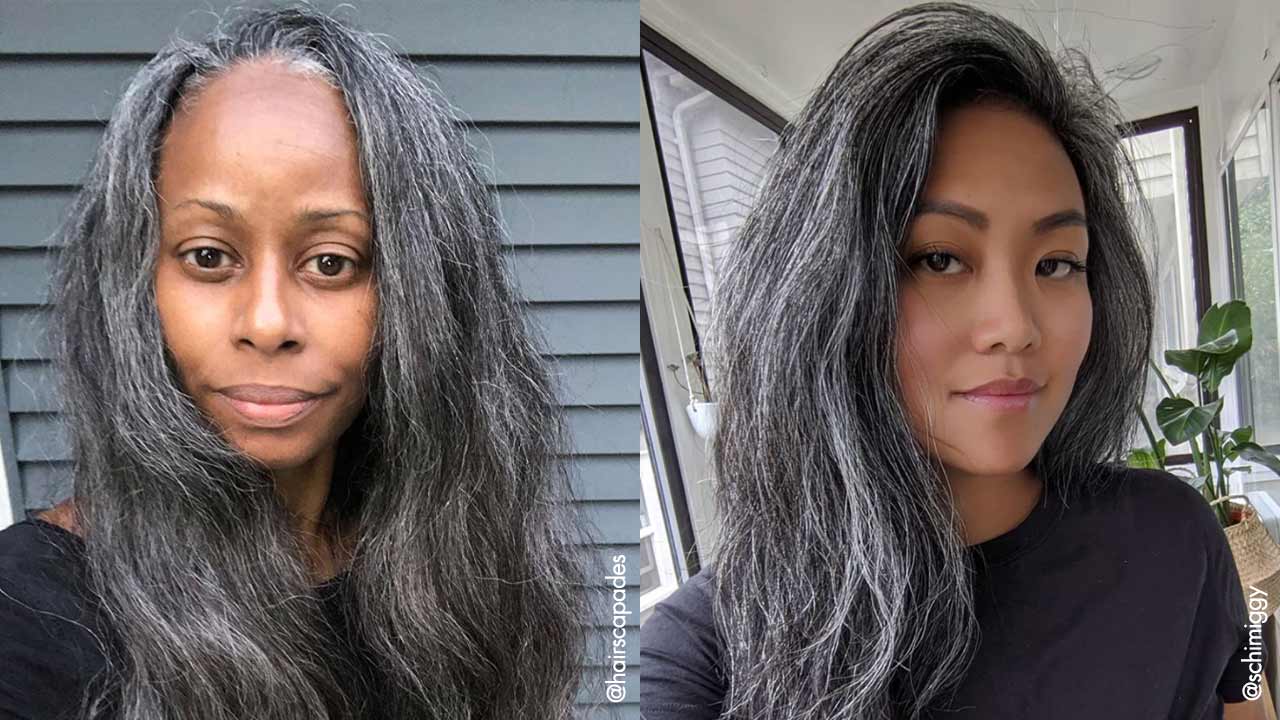 Going Gray: How To Go Gray + Tips For Transitioning To Gray Hair - Luxy®  Hair