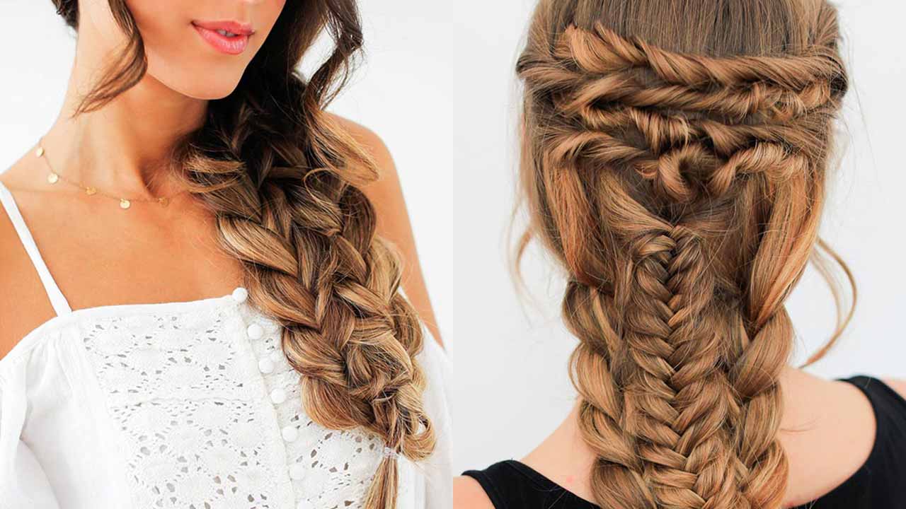 Braid 11Half Up French Braids