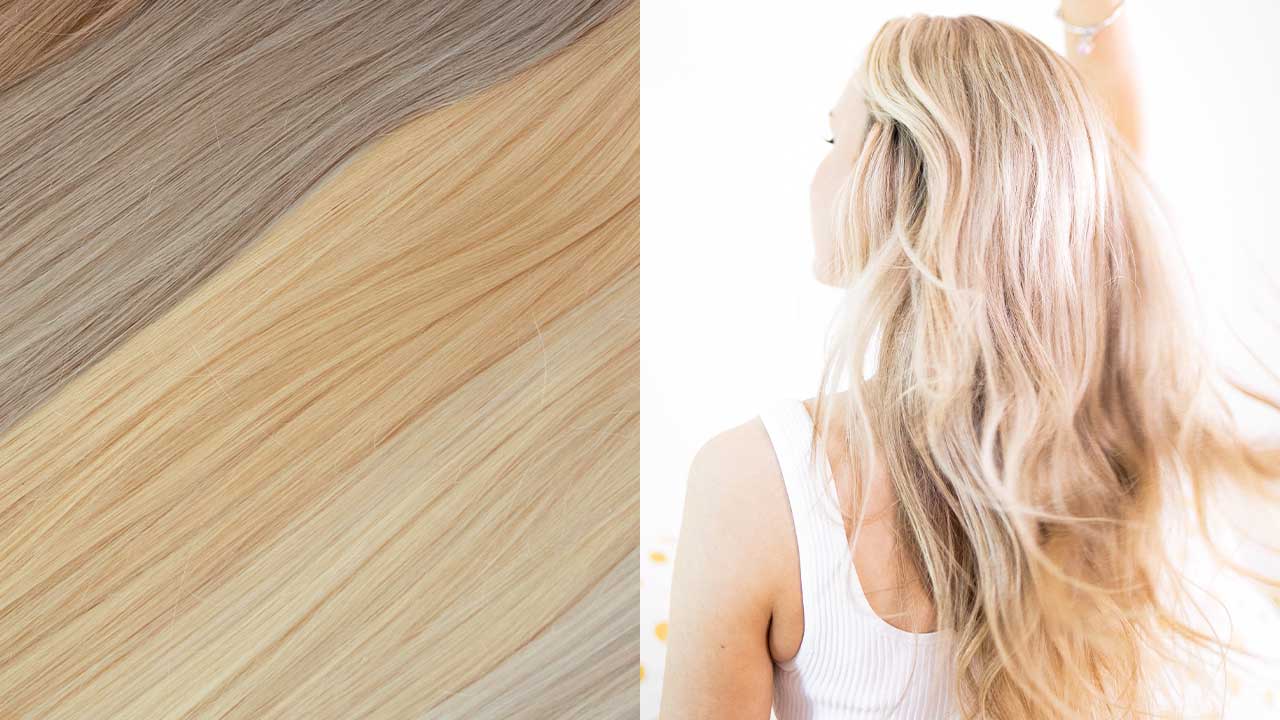 platinum blonde hair extensions