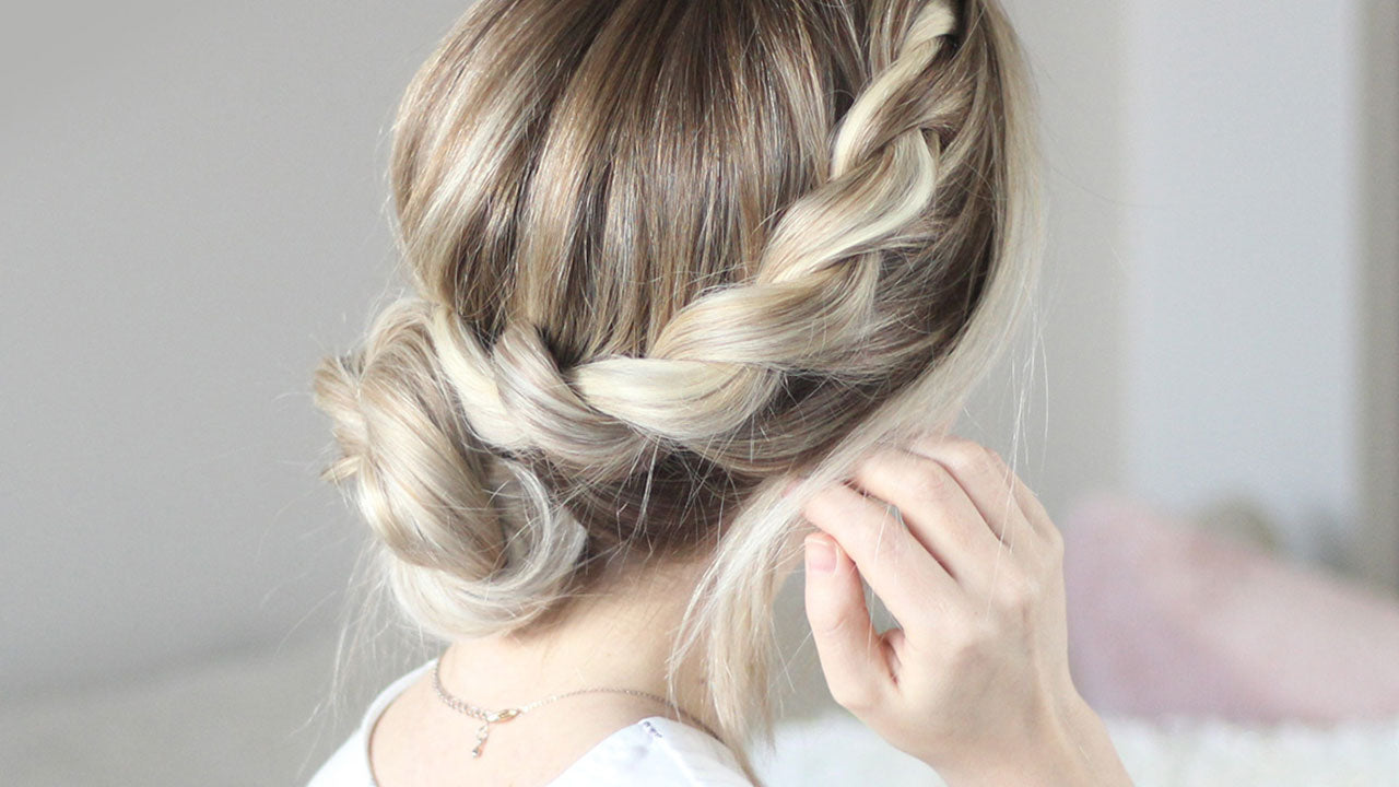 3 Simple Buns New Years Eve Holiday Hairstyles Luxy Hair