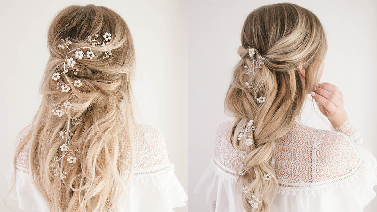 Wedding Hairstyles for Long Hair (Including Photos) - Luxy® Hair