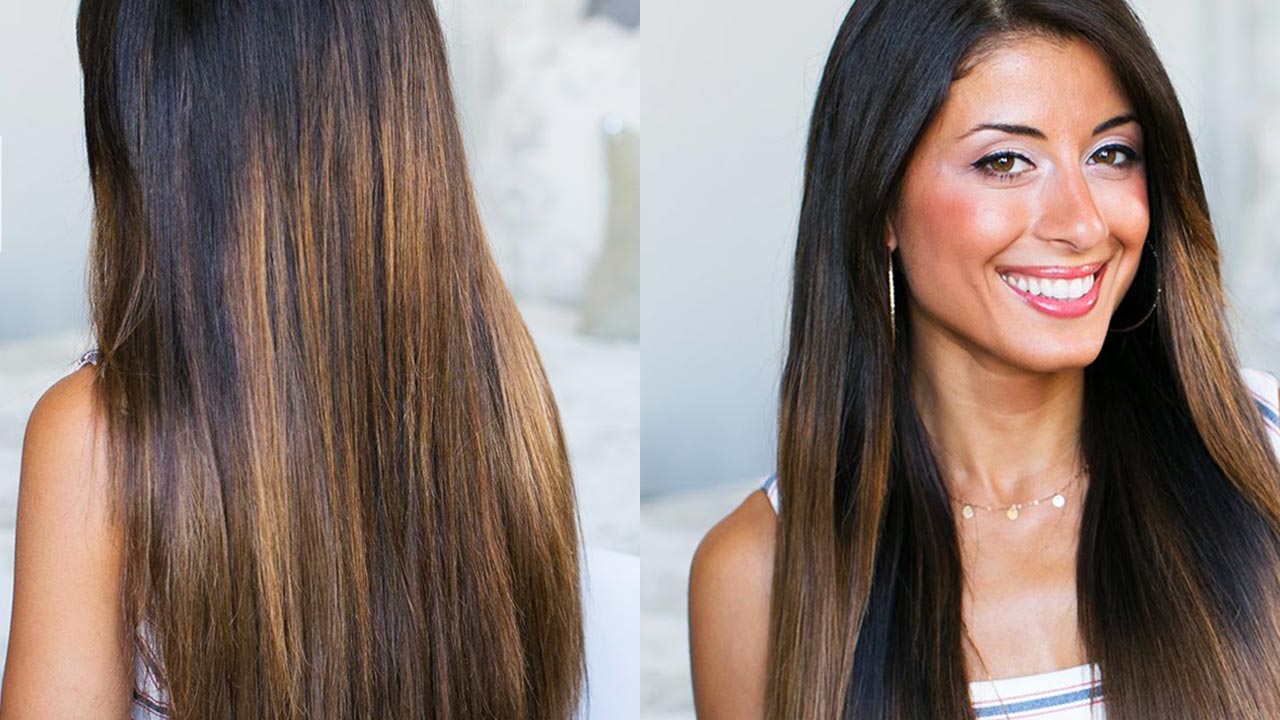 How To Get Shiny Hair: Straight, Shiny & Silky Smooth Hair Routine ...