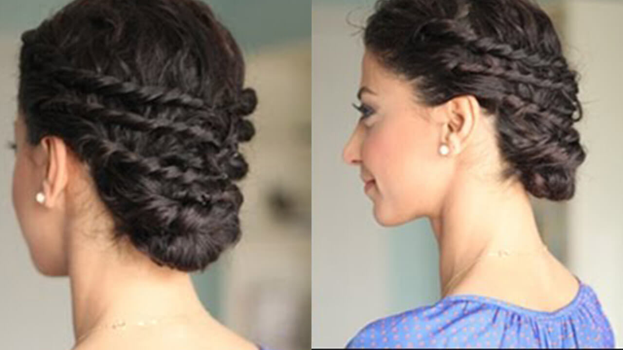 Easy Updo For Naturally Curly Hair Luxy Hair