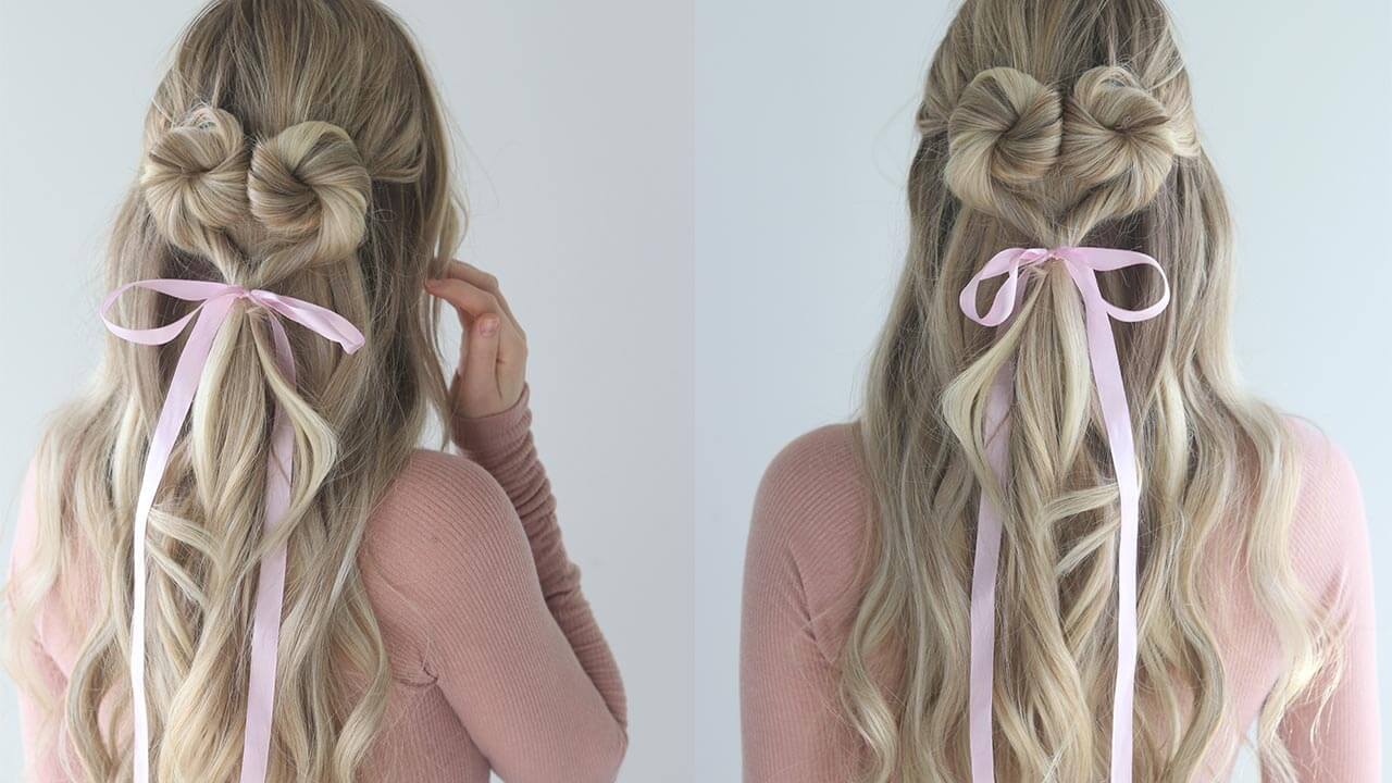 Heart Twist Hairstyle Perfect For Valentine S Day