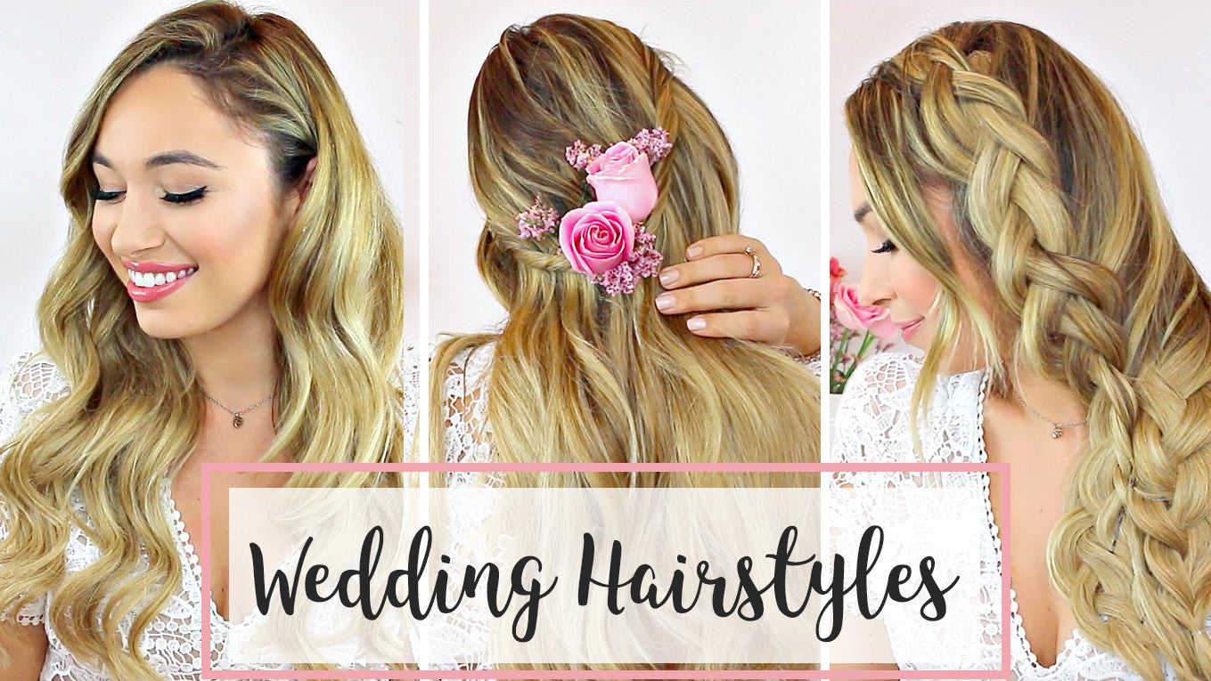 Wedding Hair 3 Diy Hairstyle Ideas Luxy Hair