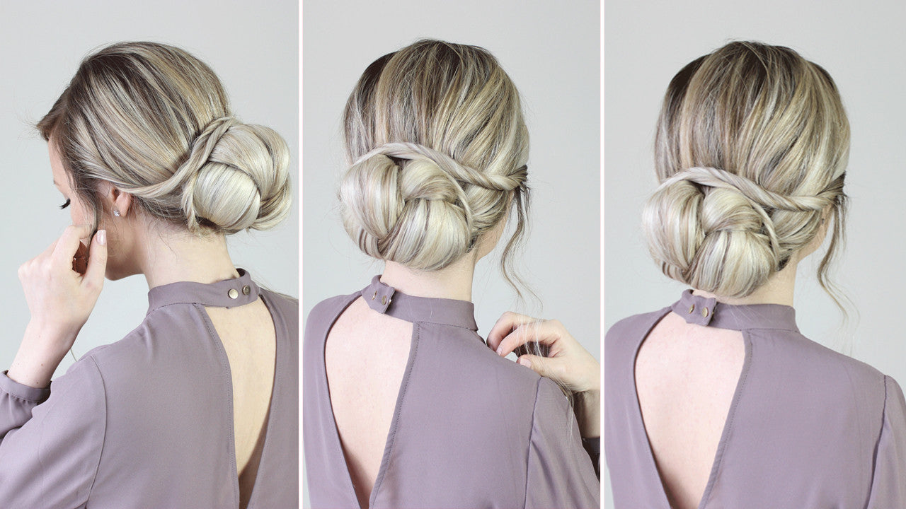 How To Romantic Updo Hair Style For Special Occasions