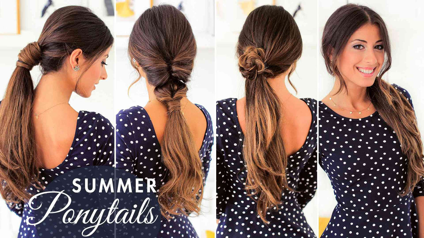 Ponytail Hairstyles Cute Summer Ponytails Luxy Hair