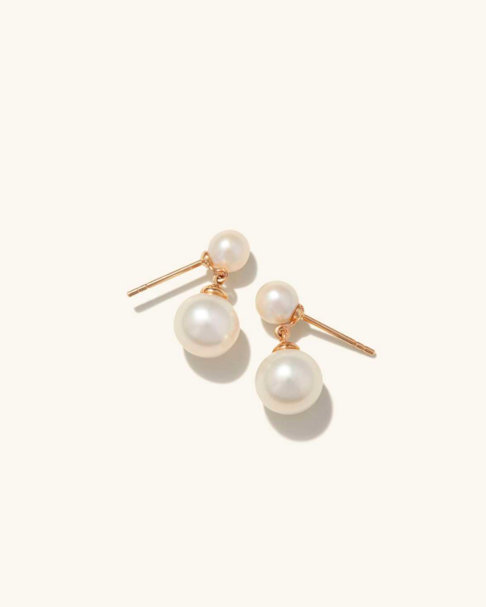 Mejuri Pearl Earrings