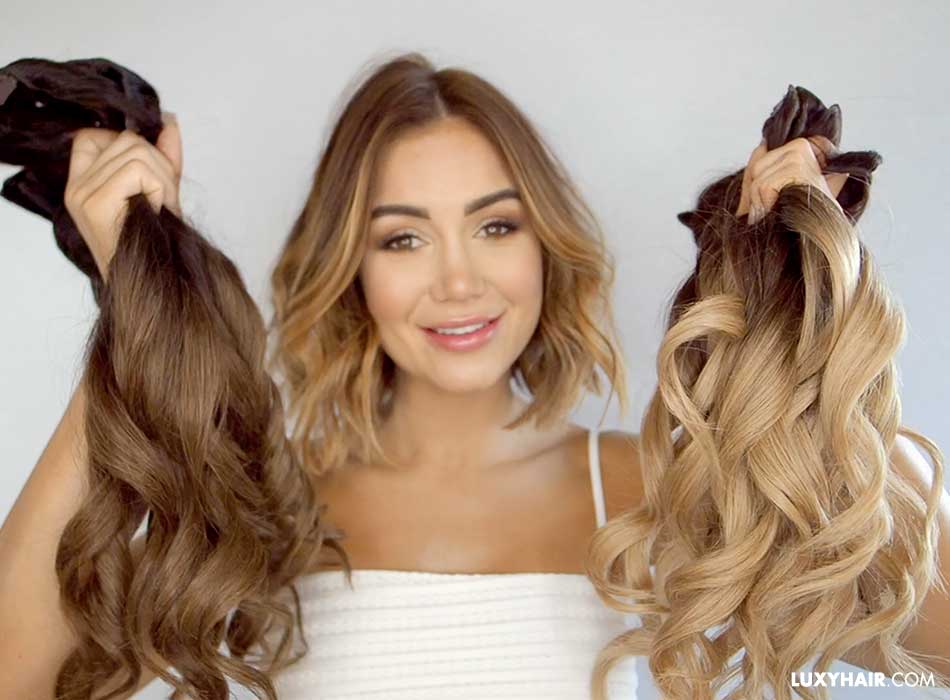 Galaxy Hair Extensions for Short Hair - wide 9