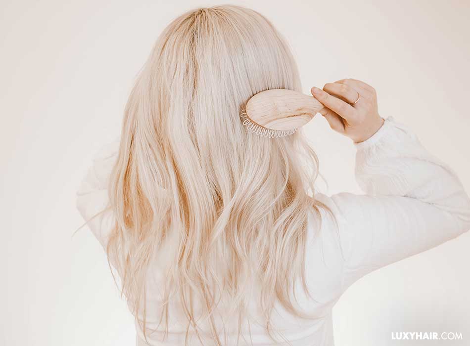 How to clip in hair extensions