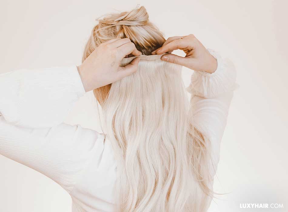 How To Wash Hair Extensions (Updated April 22) - Luxy® Hair